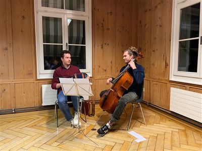 Urchigs mit Nicolas und Simon, Pfarrsaal Allmendingen, Februar 2023